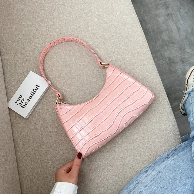 Melina - Elegant leather handbag for ladies-Elly Rose
