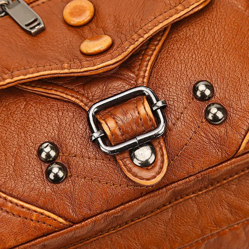 Aletta - Elegant shoulder bag in soft vegetable leather-Elly Rose