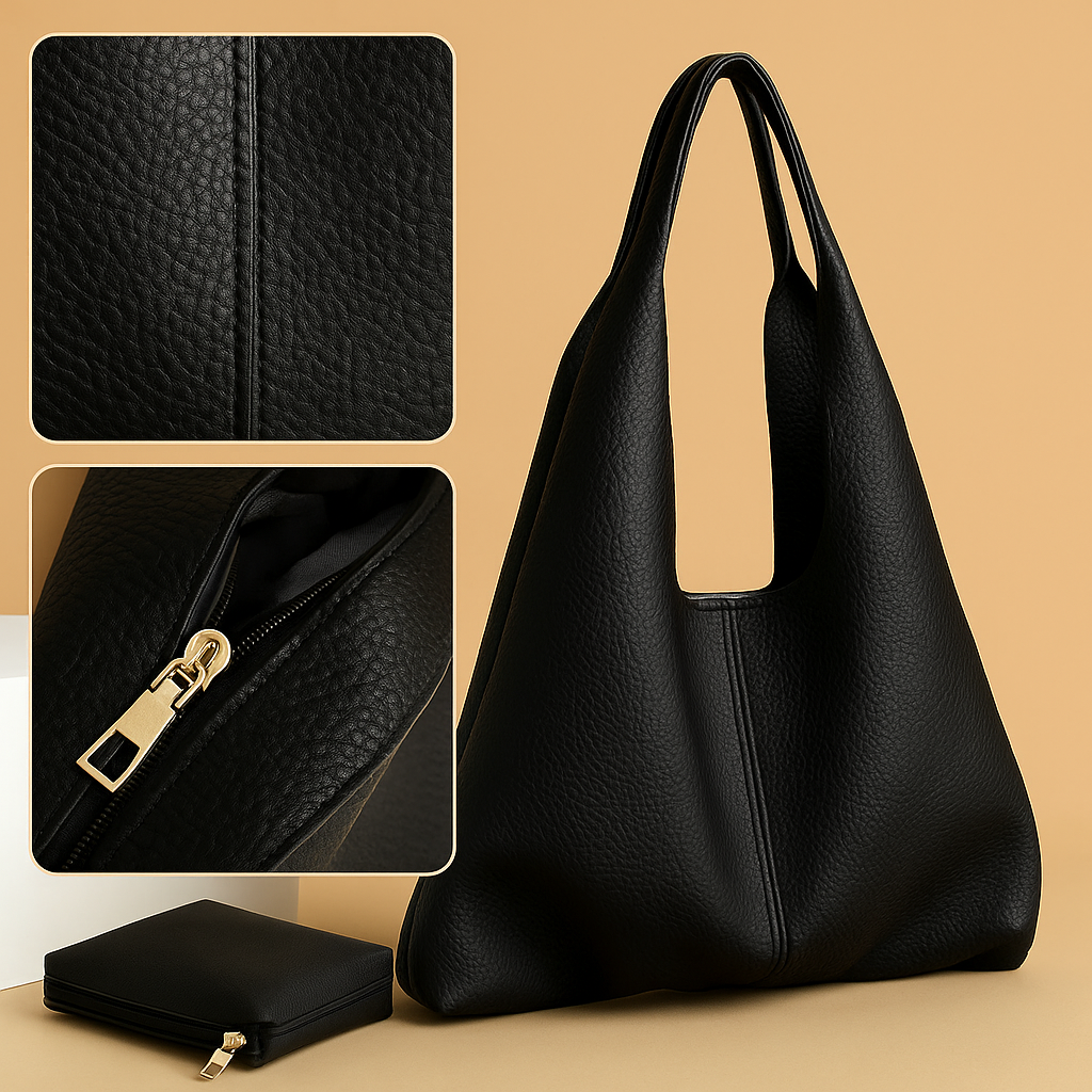 Ninon's Elegant Bag With Magnetic Closure