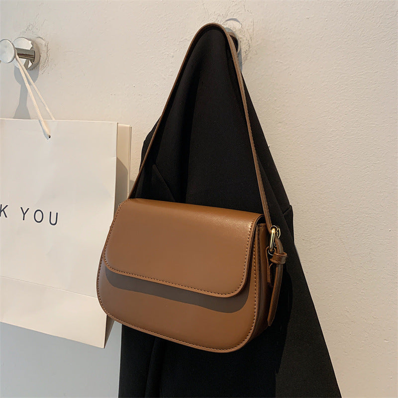 Priscilla - Elegant handmade leather shoulder bag-Elly Rose