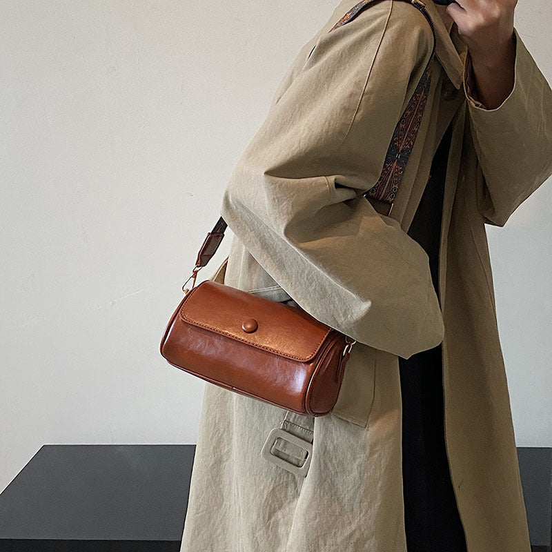 Ysabella | Stilvolle Vintage-Schultertasche aus Leder-Elly Rose