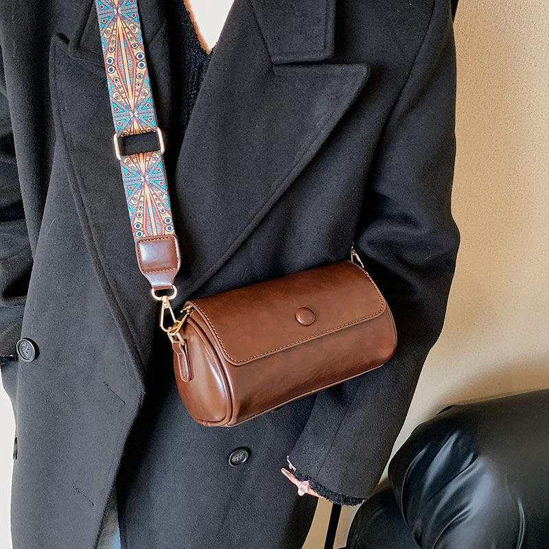Ysabella | Stilvolle Vintage-Schultertasche aus Leder-Elly Rose