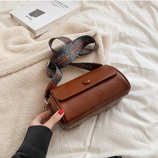 Ysabella | Stilvolle Vintage-Schultertasche aus Leder-Elly Rose