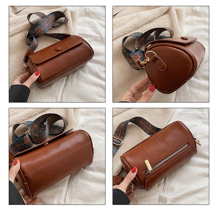 Ysabella | Stilvolle Vintage-Schultertasche aus Leder-Elly Rose