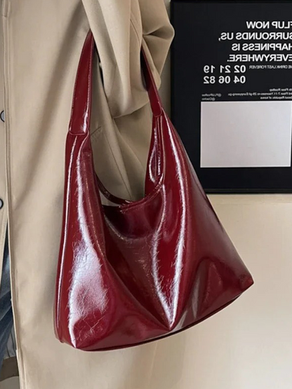 Phaedra Ladies PU Leather Shoulder Bag | Handbag-Elly Rose