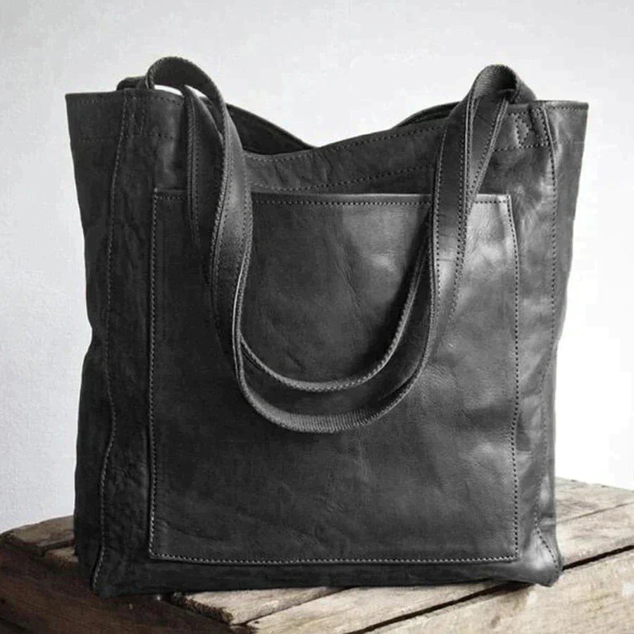 Lauren - Elegant vegetable leather bag for women-Elly Rose