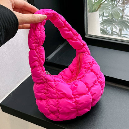 Posei - Candy pleated handbag-Elly Rose