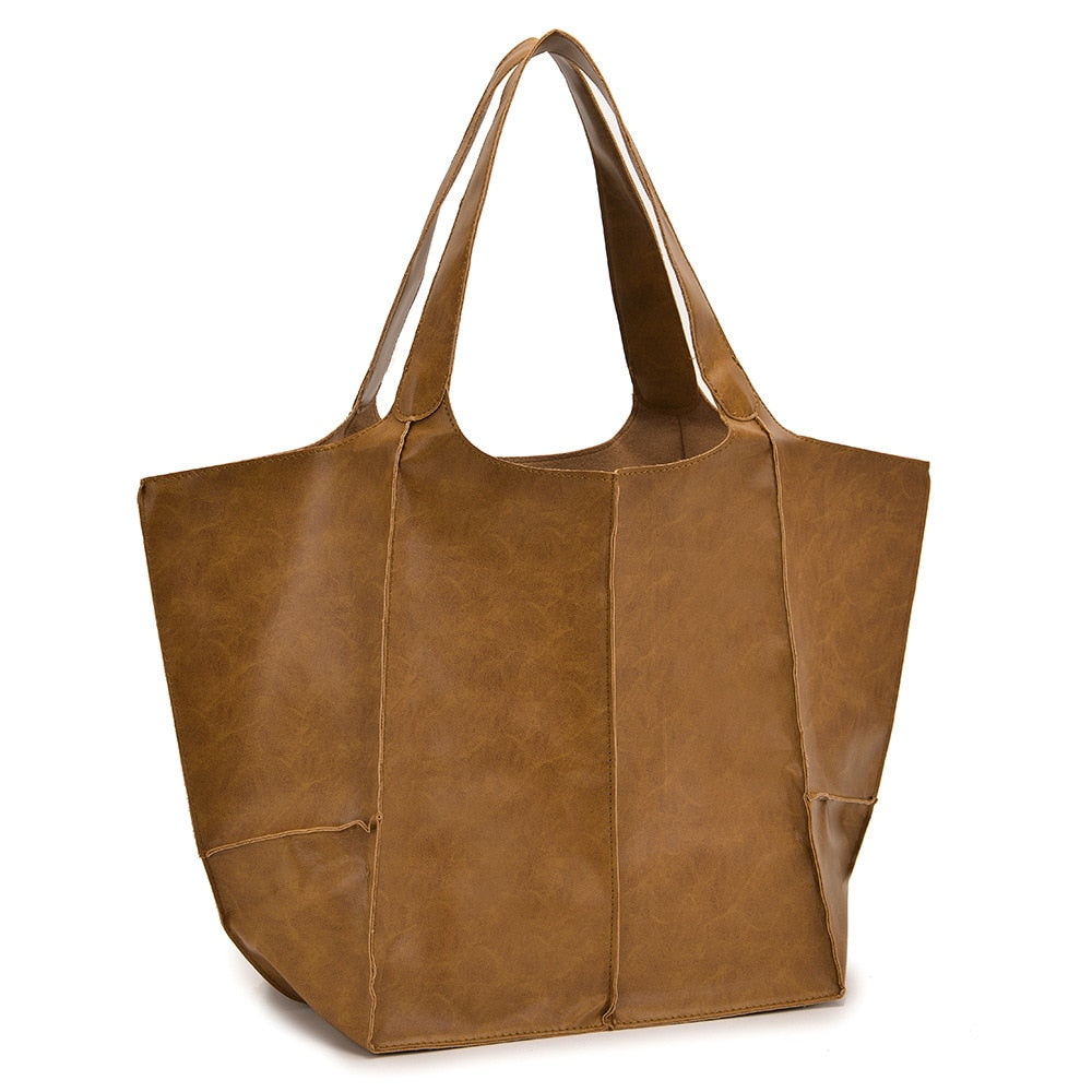 Liva Bag | Spacious leather handbag-Elly Rose
