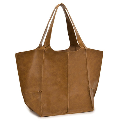 Liva Bag | Spacious leather handbag-Elly Rose