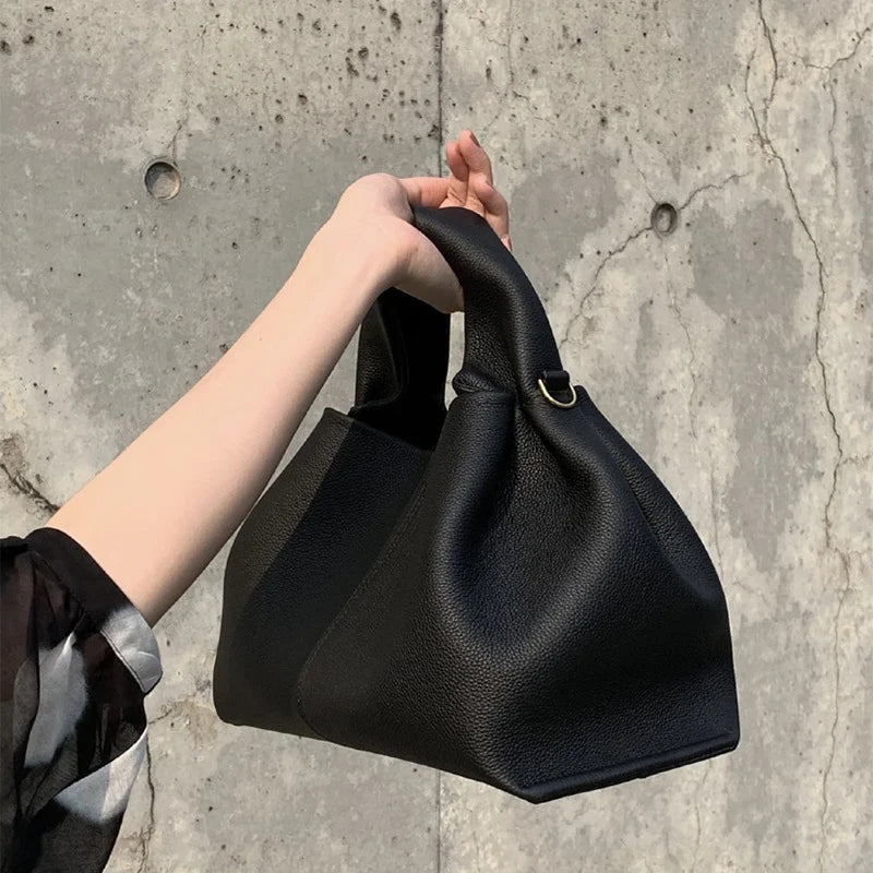 Elegant handbag with soft texture - Amora-Elly Rose