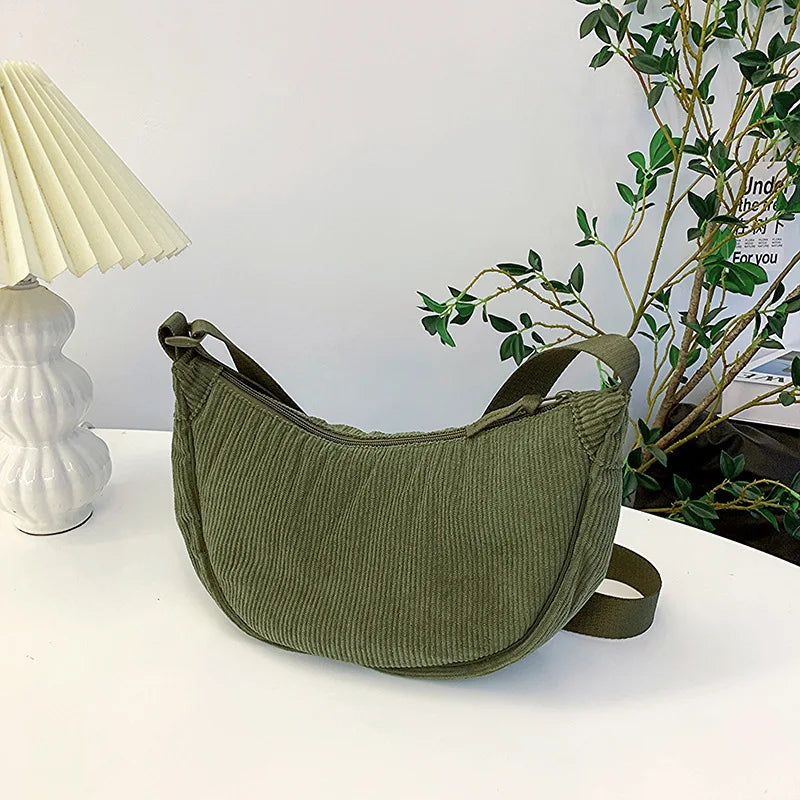 Corduroy shoulder bag - Gracie-Elly Rose