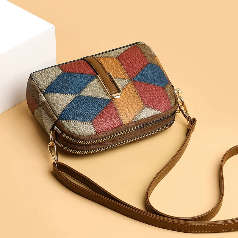 Moderna Chic Ethnic Shoulder Bag-Elly Rose