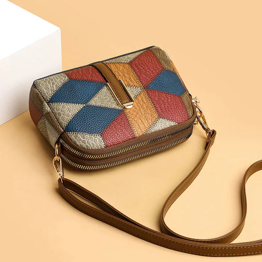 Moderna Chic Ethnic Shoulder Bag-Elly Rose