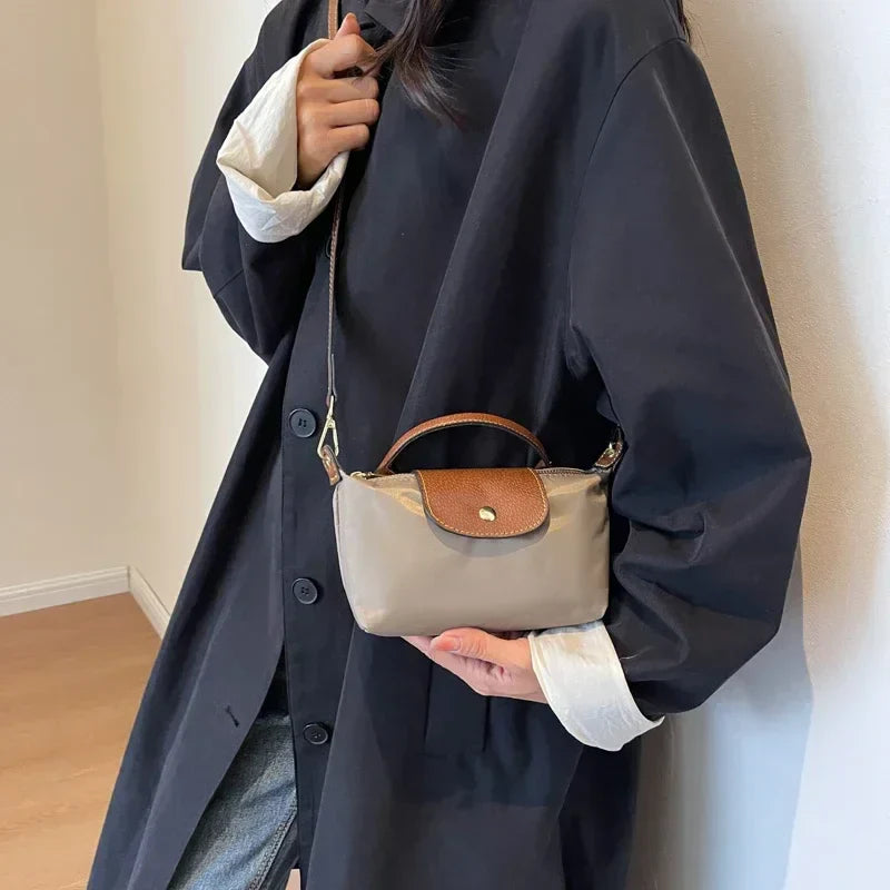 Luxury Oxford shoulder bag - Antonella-Elly Rose
