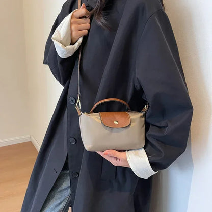 Luxury Oxford shoulder bag - Antonella-Elly Rose