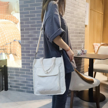 Corduroy shoulder bag by Fiora Design-Elly Rose