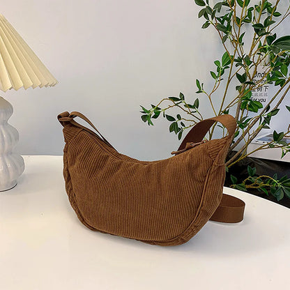 Corduroy shoulder bag - Gracie-Elly Rose