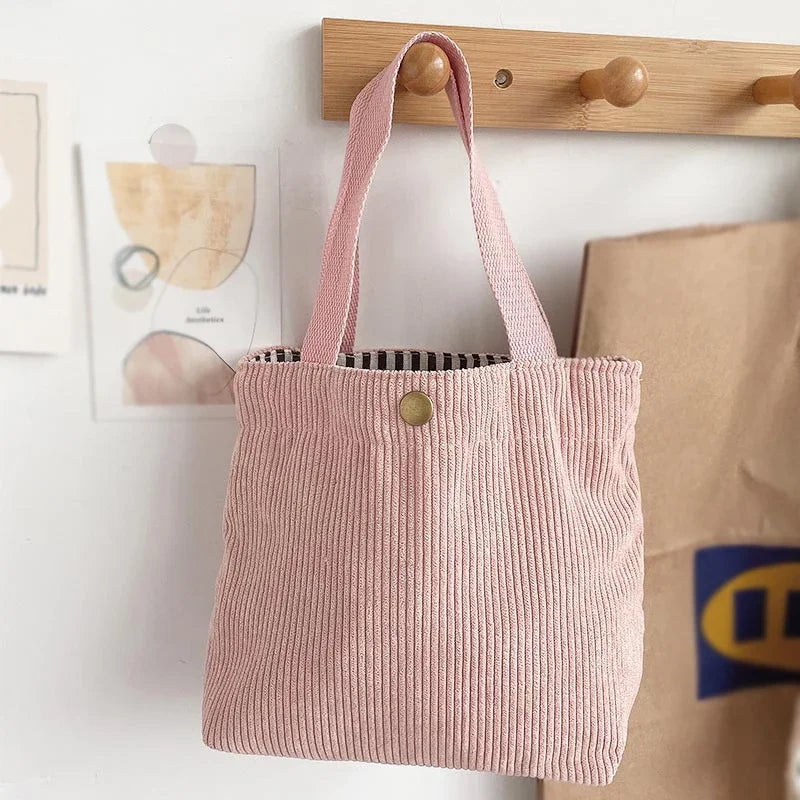 Corduroy shoulder bag - Nyla-Elly Rose