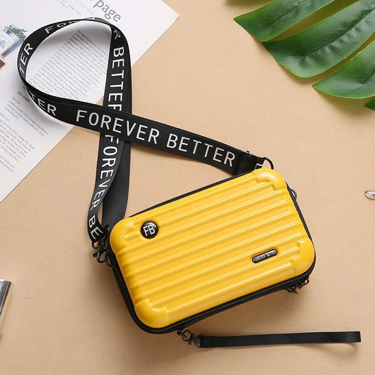 Vivalina Mini Suitcase-Style shoulder bag-Elly Rose