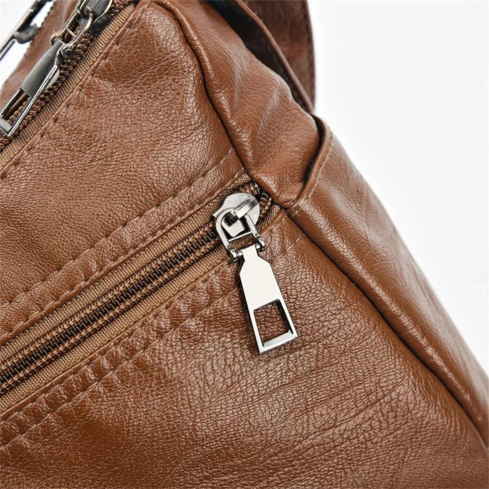 Ayla - Elegant vintage-style vegan leather handbags-Elly Rose