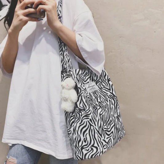 VivaModa chic leopard shoulder bag-Elly Rose