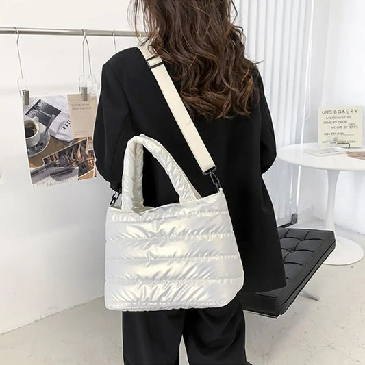 Aurora Fashion Lightweight Padded Shoulder Bag-Elly Rose