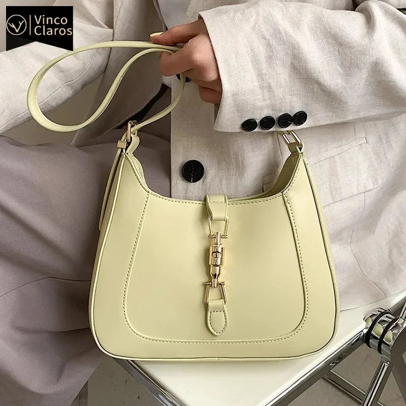 Opulentia Elegance leather shoulder bag-Elly Rose