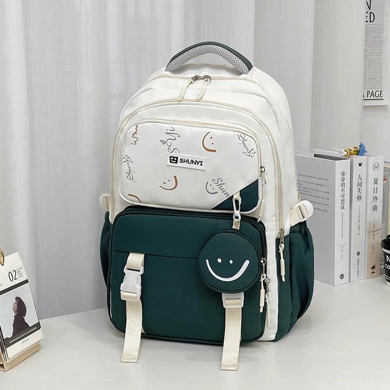 ashly| Cute large capacity laptop travel backpack-Elly Rose