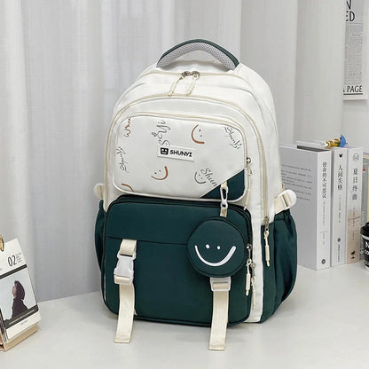 ashly| Cute large capacity laptop travel backpack-Elly Rose