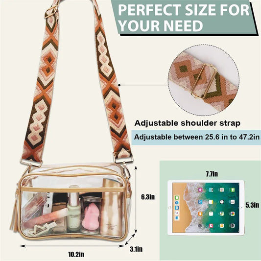 ChicBags Transparent shoulder bag-Elly Rose