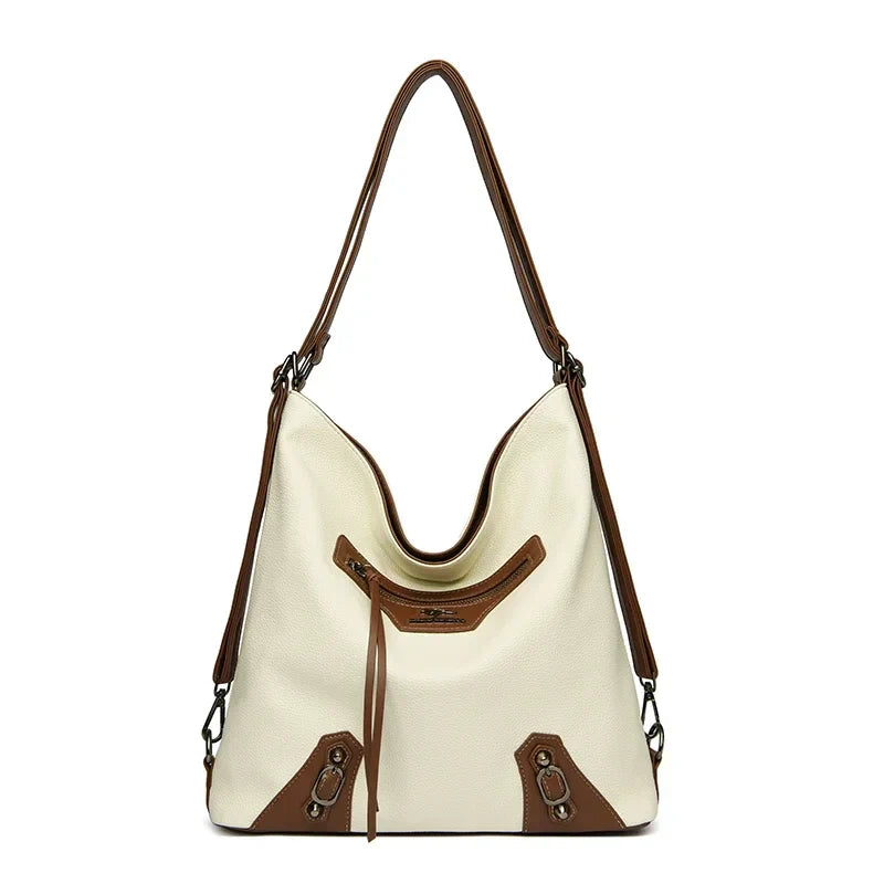 Mille | Elegant multi-compartment leather bag-Elly Rose