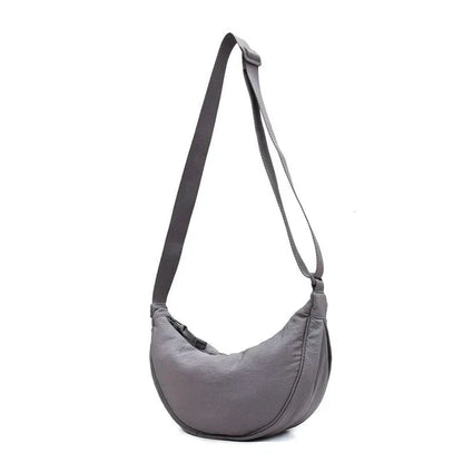 Elegant half-moon shoulder bag - Nina-Elly Rose