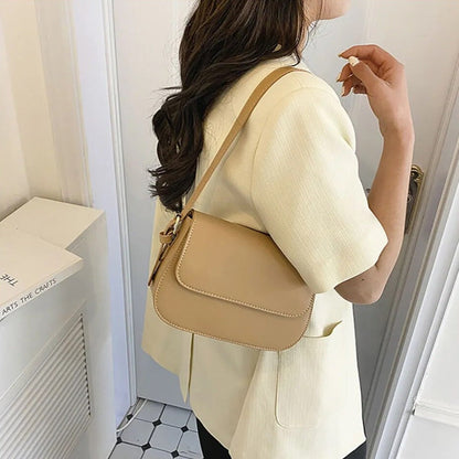 Priscilla - Elegant handmade leather shoulder bag-Elly Rose