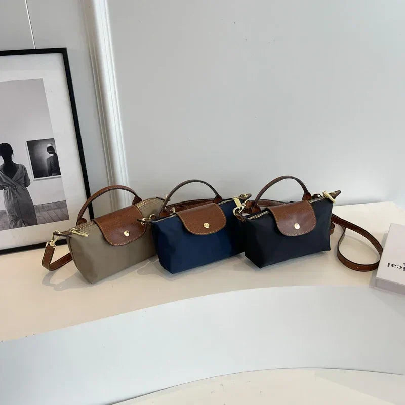 Luxury Oxford shoulder bag - Antonella-Elly Rose