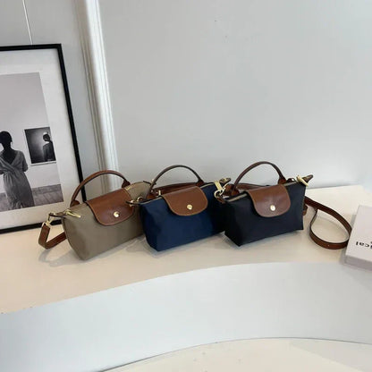 Luxury Oxford shoulder bag - Antonella-Elly Rose