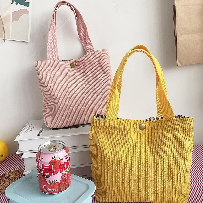Corduroy shoulder bag - Nyla-Elly Rose