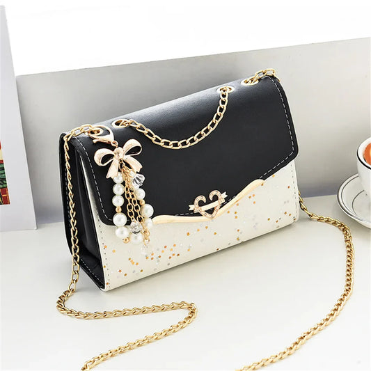 MiraBelle Glitter Shopping Bag-Elly Rose