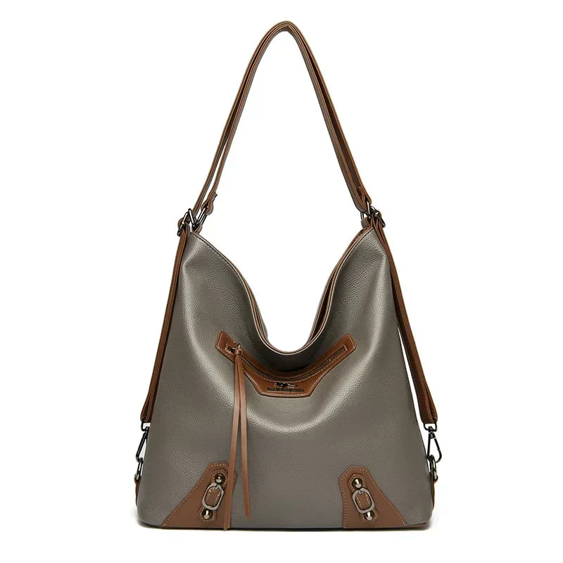 Mille | Elegant multi-compartment leather bag-Elly Rose