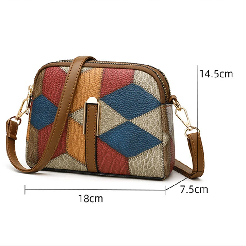 Moderna Chic Ethnic Shoulder Bag-Elly Rose