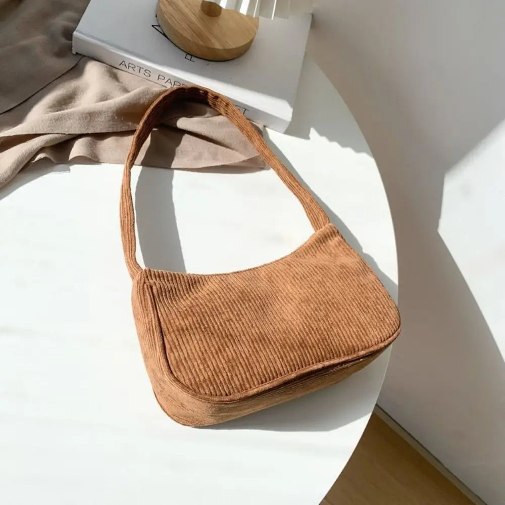 UrbanChic corduroy clutch bag-Elly Rose