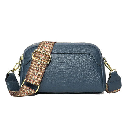 LuxuryStyle crocodile messenger bag-Elly Rose