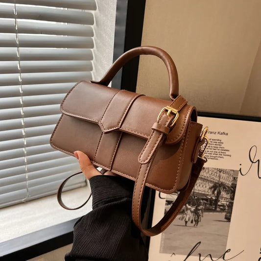 Karlin | Pu leather shoulder bag-Elly Rose