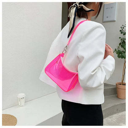 GlamourPulse Jelly Joy shoulder bag-Elly Rose