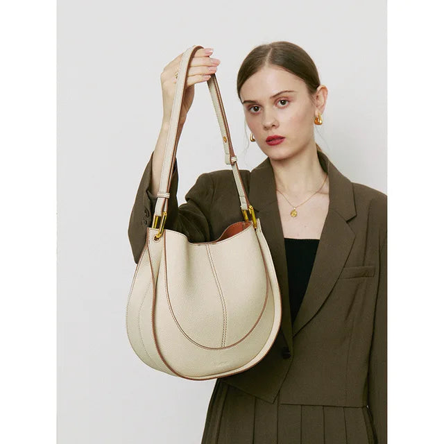 Elegant round shoulder bag - Itzel-Elly Rose