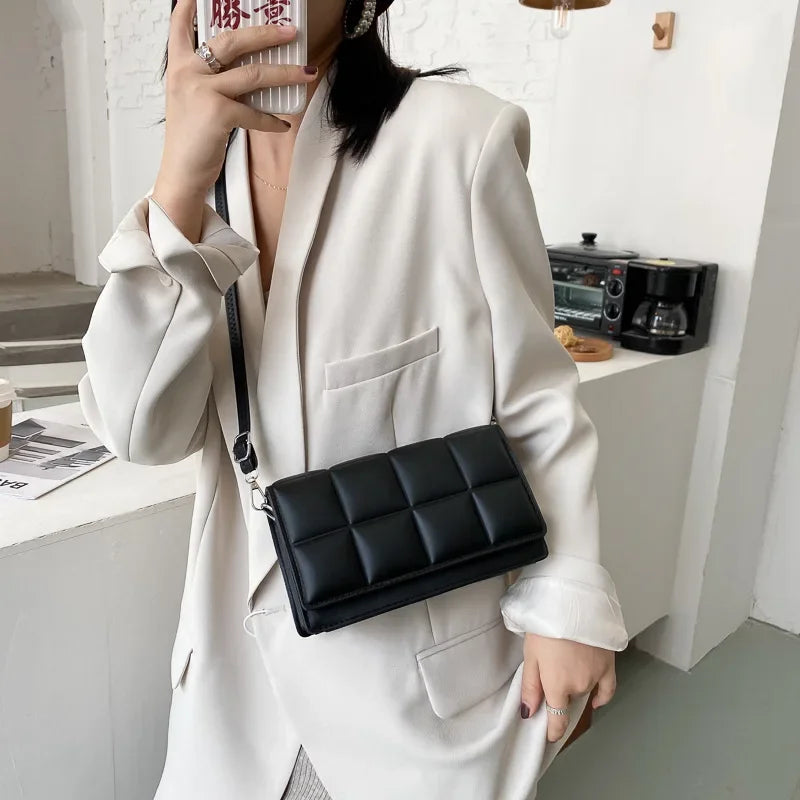 LeidenLuxe Autumn Winter Shoulder Bag-Elly Rose