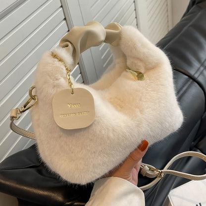 Ella Fluffy handbag - A bag you want to hug-Elly Rose