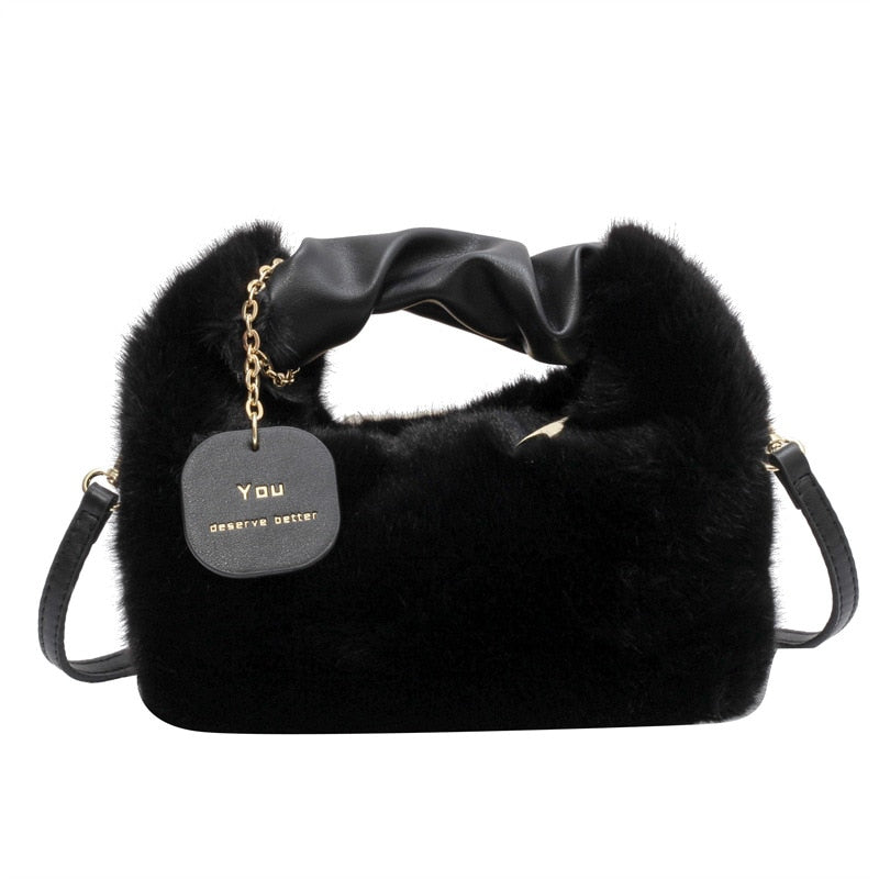 Ella Fluffy handbag - A bag you want to hug-Elly Rose