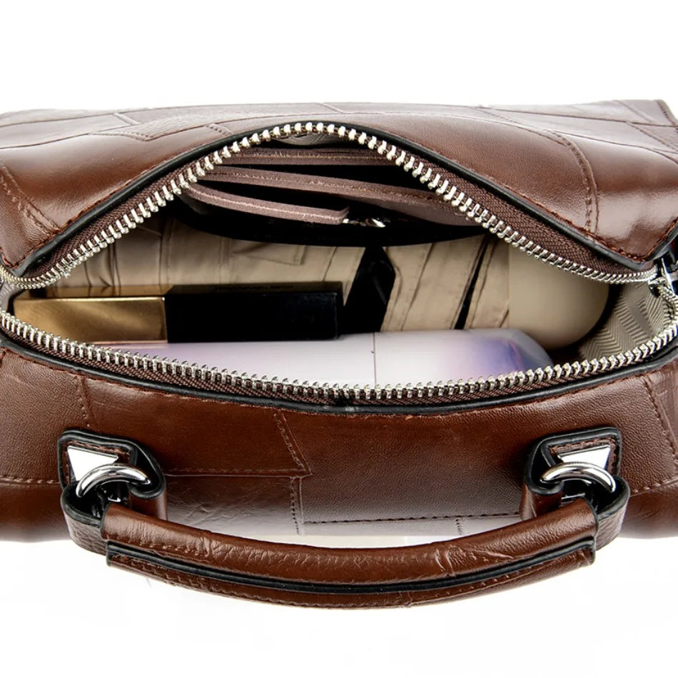 Kajsa | Elegant leather handbag-Elly Rose