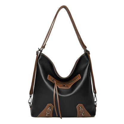 Mille | Elegant multi-compartment leather bag-Elly Rose