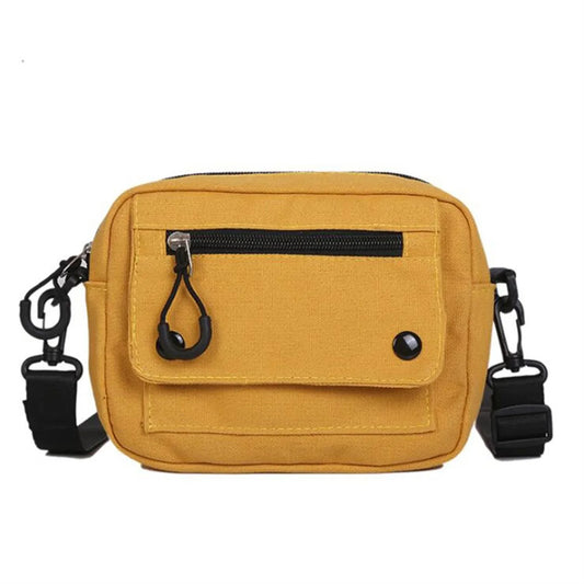 Vivella canvas messenger bag for women-Elly Rose